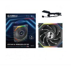 Lian Li UNI FAN REVERSE SL WIRELESS LCD 1x120mm Siyah Kasa Fanı