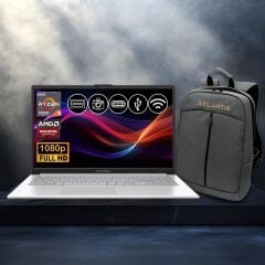 Asus Vivobook Go 15 Ryzen5-7520U 8GB 512GB Nvme SSD E1504FA-BQ1741 Atl9 15.6'' FreeDos Notebook+Çanta