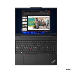 Lenovo E16 Thınkpad 21JT0017TX ATL42 RYZEN7-7730U 40GB 512 GB M.2 SSD  16'' FDOS Taşınabilir Bilgisayar + ÇANTA
