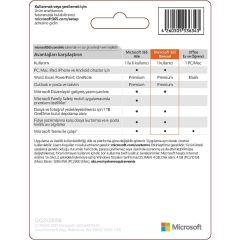 Microsoft 365 Bireysel Türkçe - Kutu Lisans 1 Yıl