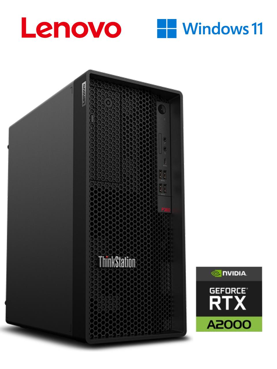 Lenovo P360 30FM003VTX ATL4 I7-12700K Vpro 32GB 1Tb Nvme SSD 12GB Rtx A2000 750W WIN11PRO İş İstasyonu