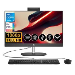 HP Proone 240 G10 i5 1335U 16GB 2TB M.2 SSD B6JD5ES  ATL7 23.8'' FHD Fdos Siyah  All In One Bilgisayar