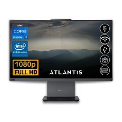 Lenovo ThinkCentre Neo 50A 24 Gen 5 i7-13620H 64GB  1TB M.2 SSD 12SC000KTR ATL16 23.8'' Fdos All In One Bilgisayar