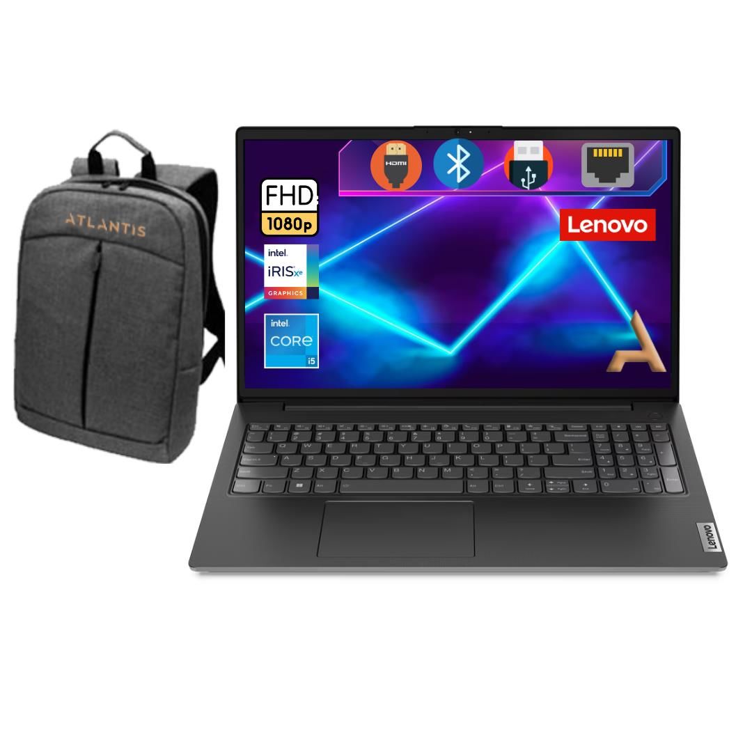 Lenovo V15 G3 I5-1235U 12GB 1TB SSD+1TB HDD FDos 15.6'' FHD Notebook 82TT00A5TX0151+Çanta
