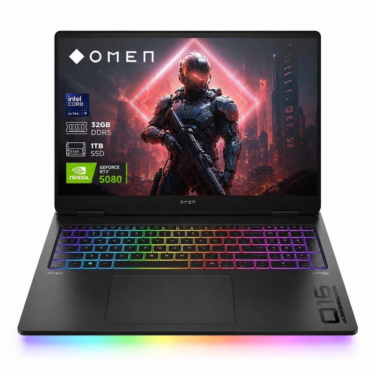 HP Omen Max 16-AH0022NT Ultra 9 275HX 32GB 1TB SSD RTX 5080 16GB 16'' 240Hz W11H Oyuncu Laptopu B88F2EA