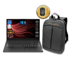 LENOVO V15 İ7-1255U 16GB 256GB M.2 SSD 82TT0055TX ATL36 15.6'' W11Pro Notebook+Çanta&Mouse