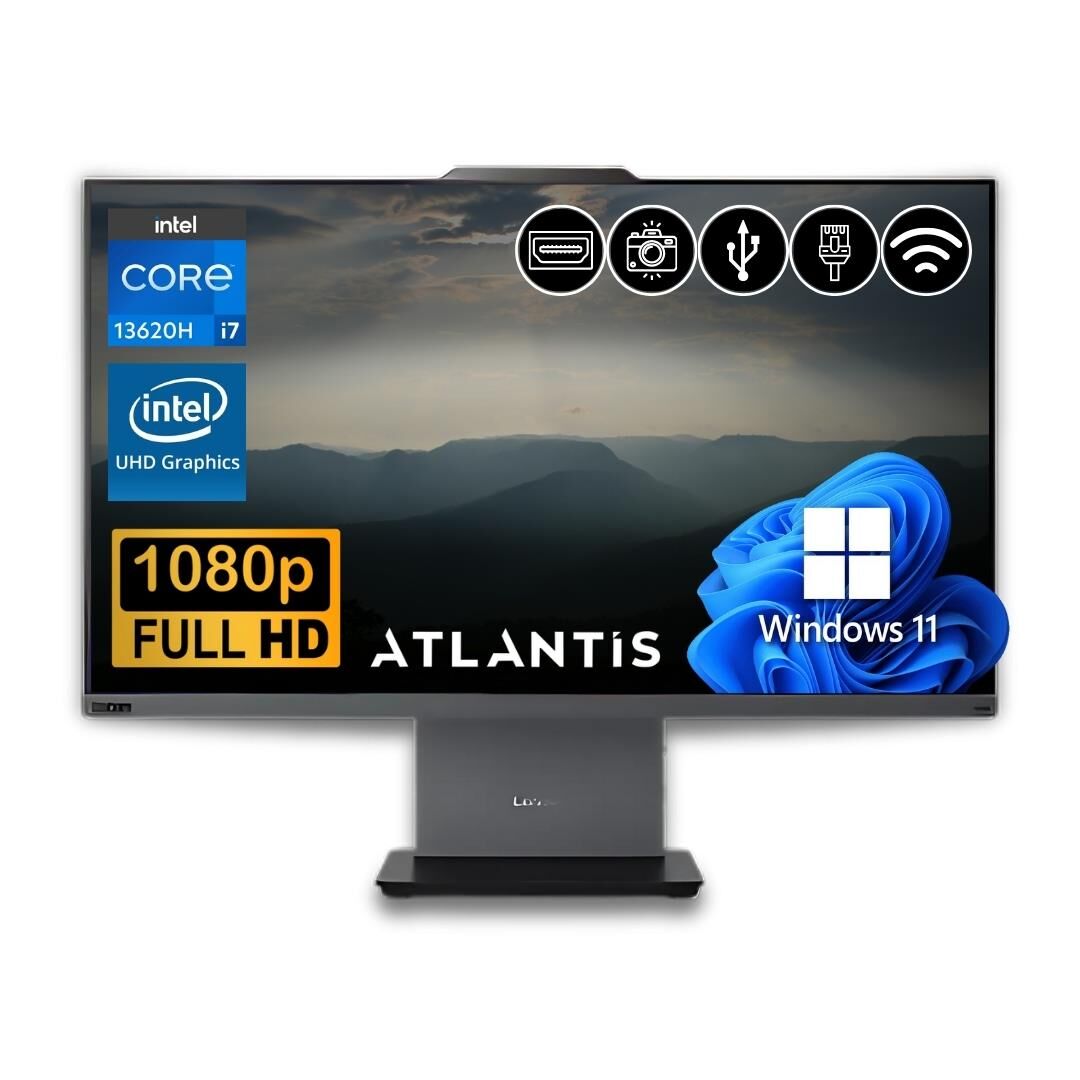 Lenovo ThinkCentre Neo 50A 24 Gen 5 i7-13620H 64GB  1TB M.2 SSD 12SC000KTR ATL34 23.8'' W11Pro All In One Bilgisayar