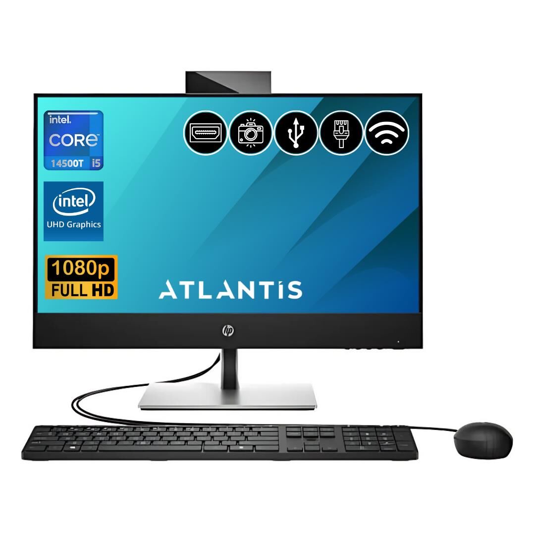 Hp Proone 440 G9 14.nesil  İ5-14500T 16GB 2TB M.2 SSD 9H6X3ET ATL7 23.8'' Fdos All In One Bilgisayar