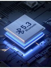 TAOTRONICS Bluetooth 5.3 Katlanabilir Kablosuz Kulaküstü Kulaklık Kırmızı Siyah