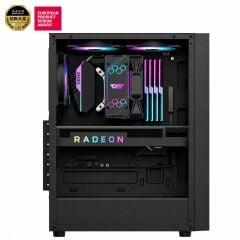 Aigo / DarkFlash A290 Usb3.0 3×12CM Fan Temperlı Cam Sıyah Atx Oyuncu Kasası (Psu Yok)