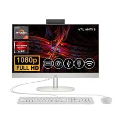 HP Proone 245 G10 Ryzen7 7730U 16GB 1TB M.2 SSD 9H6V1ET ATL6  23.8'' Fdos Beyaz All In One Bilgisayar