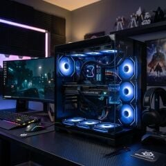 POSEIDON X5 i5 13400F 32GB DDR4 1TB NVMe SSD 8GB RTX 5060 GDDR7 Sıvı Soğutmalı Hazır Oyuncu Bilgisayarı