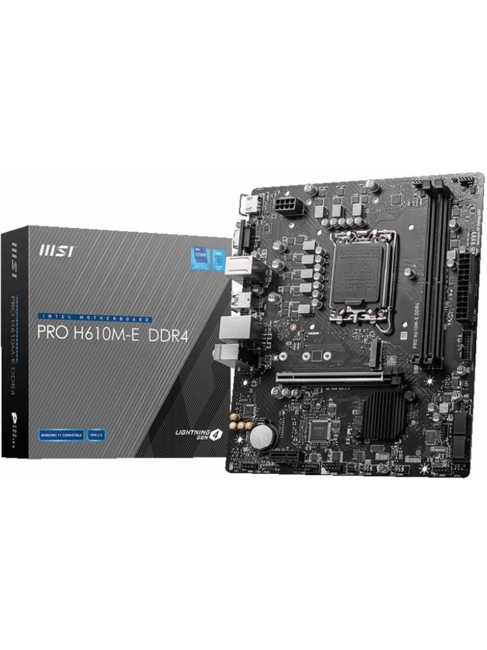 Msi Pro H610M-G DDR4 1700P DDR4 mATX Anakart