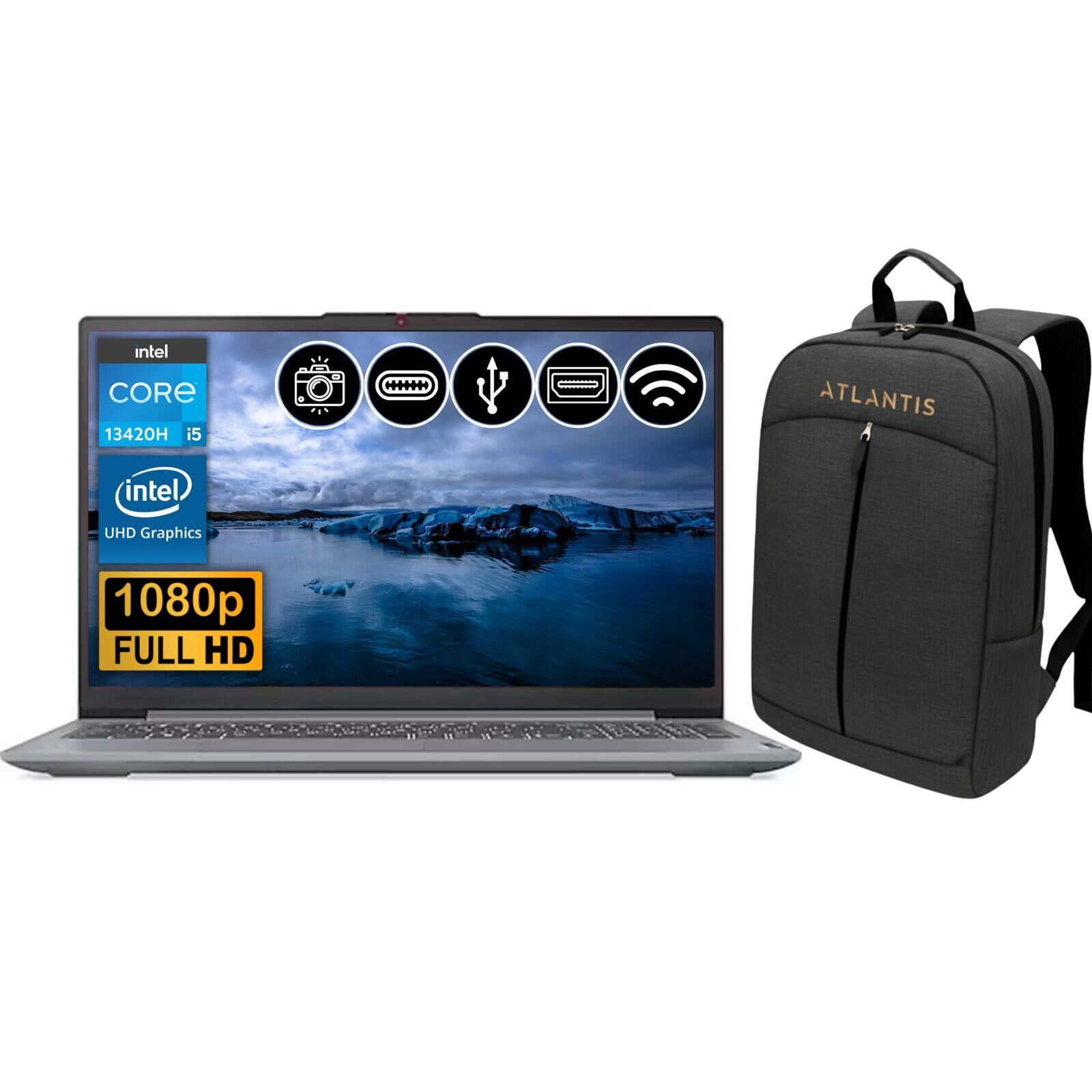 Lenovo IP Slim 3 i5-13420H 8GB 512GB SSD FreeDos 15.6'' FHD IPS Notebook 83EM00C7TR ATL2 Çanta Hediye