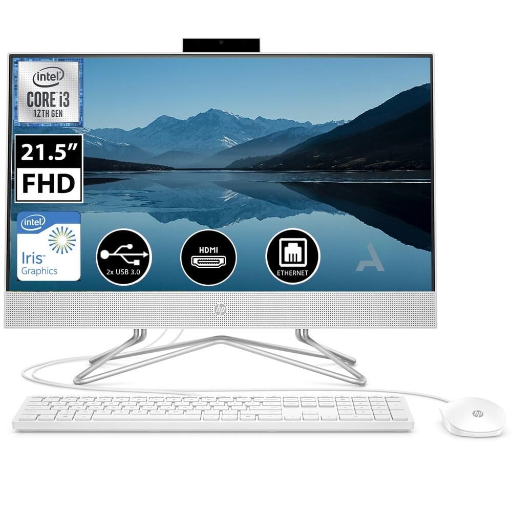 HP 200 G4  İ3-1215U 8GB 512GB SSD 21.5'' 5W7P0ESZ27 FHD Win11 HOME All In One Bilgisayar