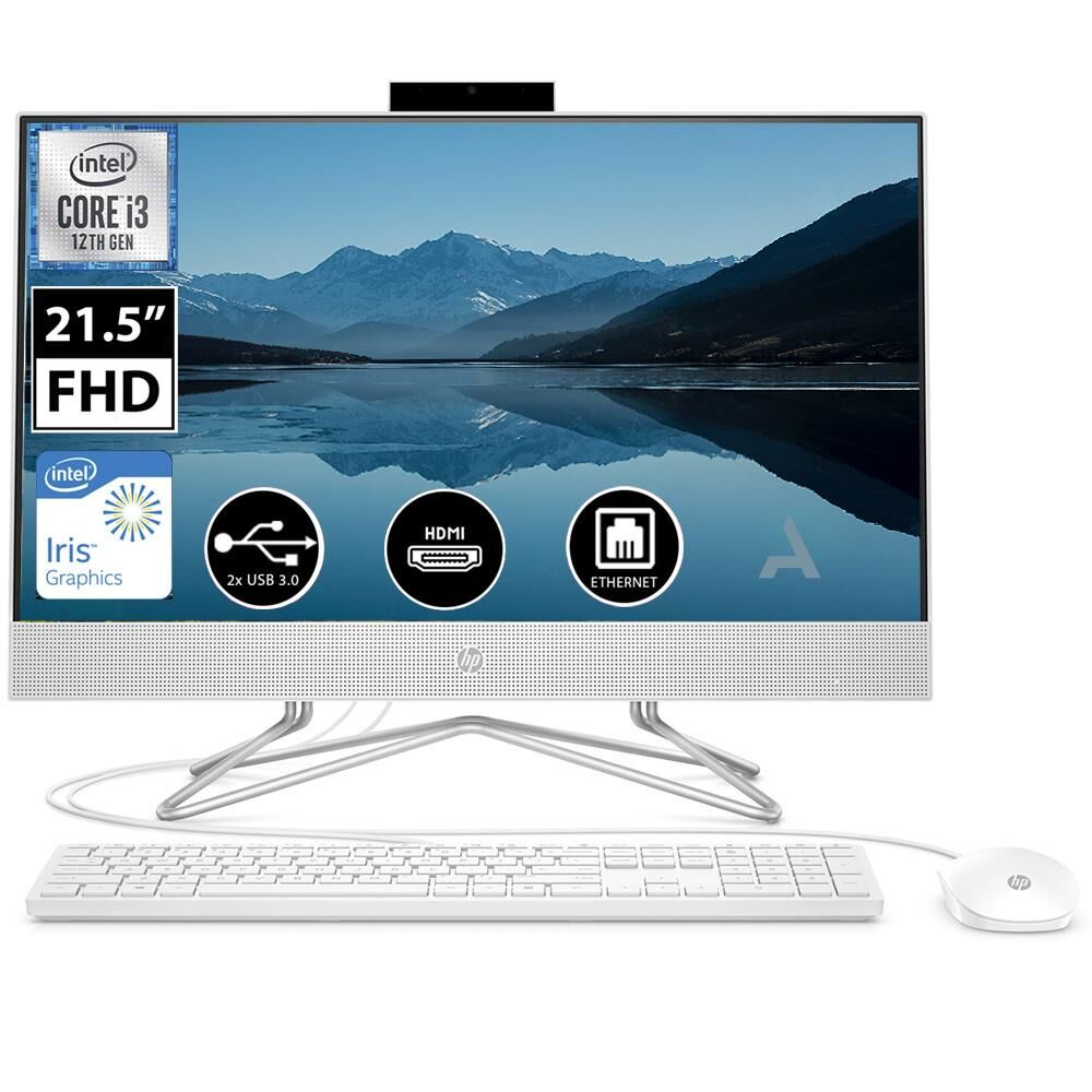 HP 200 G4  İ3-1215U 4GB 128GB SSD 21.5'' 5W7P0ESZ26 FHD Win11 HOME All In One Bilgisayar