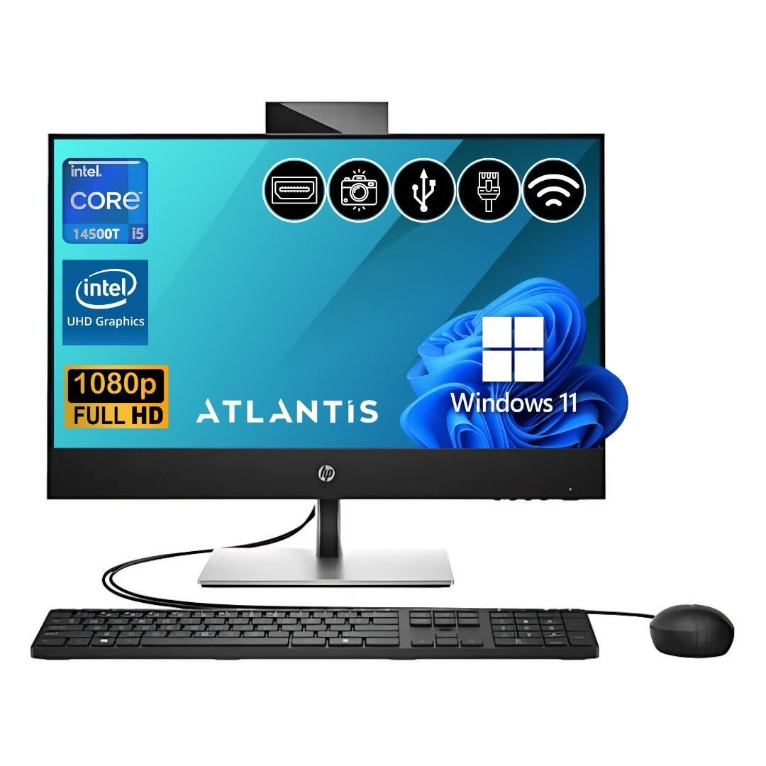 Hp Proone 440 G9 14.nesil  İ5-14500T 40GB 1TB M.2 SSD 9H6X3ET ATL38 23.8'' W11Pro All In One Bilgisayar
