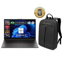 HP 255R G10 AMD Ryzen 5-7535U 64GB Ram 2TB SSD 15.6'' W11Pro Notebook D0PK1AT ATL91 Çanta&Mouse Hediye