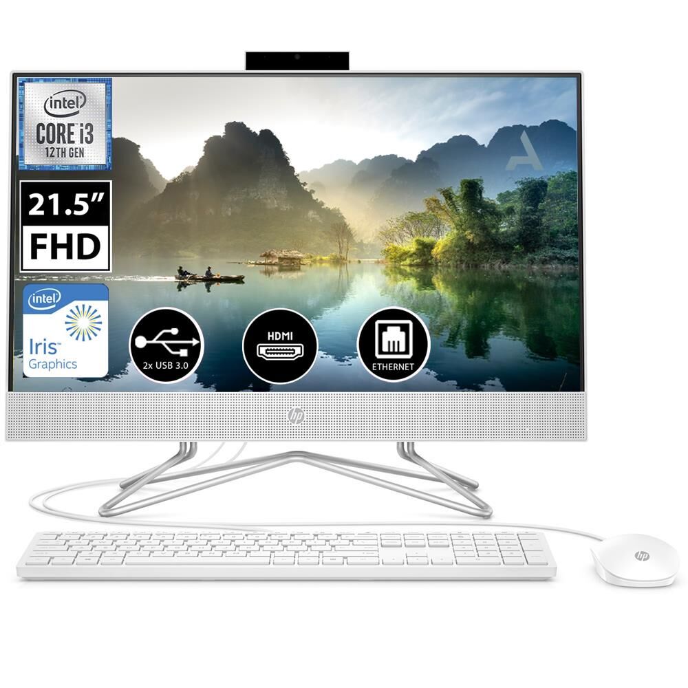 HP 200 G4  İ3-1215U 4GB 128GB SSD 21.5'' 5W7P0ESZ15 FHD Win10 HOME All In One Bilgisayar
