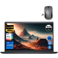 Dell Inspiron 3520 i7 1255U 48GB 256 GB M.2 SSD I35201013U ATL52 O/B 15.6'' Fdos Taşınabilir Bilgisayar+Mouse