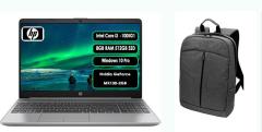 HP 250 G8 45Q24ESZ14 i3 1005G1 8GB 512GB SSD MX130 15.6'' W10P+Çanta