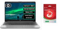 HP 250 G8 45Q24ESZ20 i3 1005G1 8GB 256GB SSD MX130 15.6'' W10P+Antivirüs