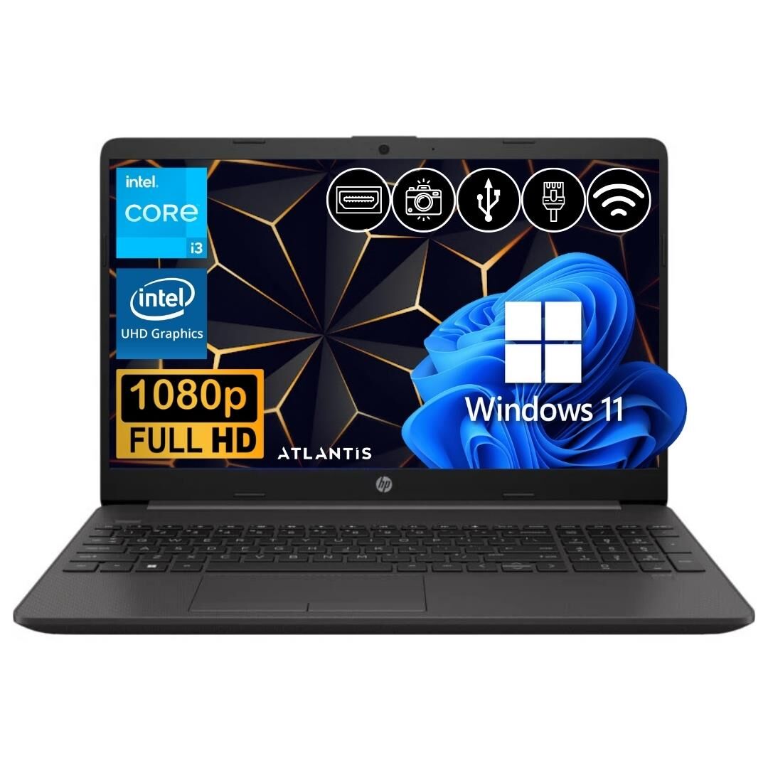 HP 250 G9 i3-1215U 8GB 256GB M.2 SSD  9M3H9AT ATL13  15.6'' W11Pro Taşınabilir Bilgisayar
