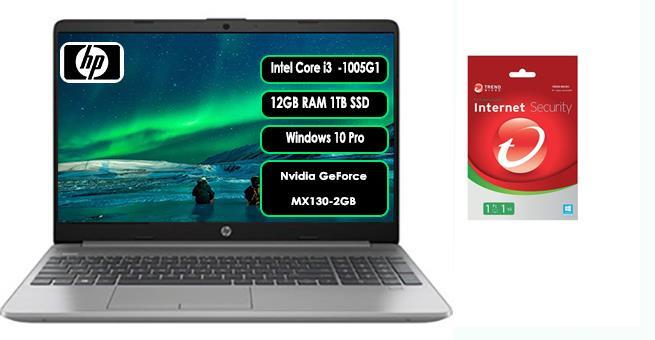 HP 250 G8 45Q24ESZ26 i3 1005G1 12GB 1TB SSD MX130 15.6'' W10P+Antivirüs