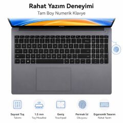 Huawei MateBook D16 MCLG-W5611D Intel Core i5-13420H 16GB 1TB SSD IPS WUXGA FreeDOS 16'' Notebook