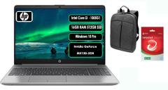 HP 250 G8 45Q24ESZ34 i3 1005G1 16GB 512GB SSD MX130 15.6'' W10P+Antivirüs+Çanta