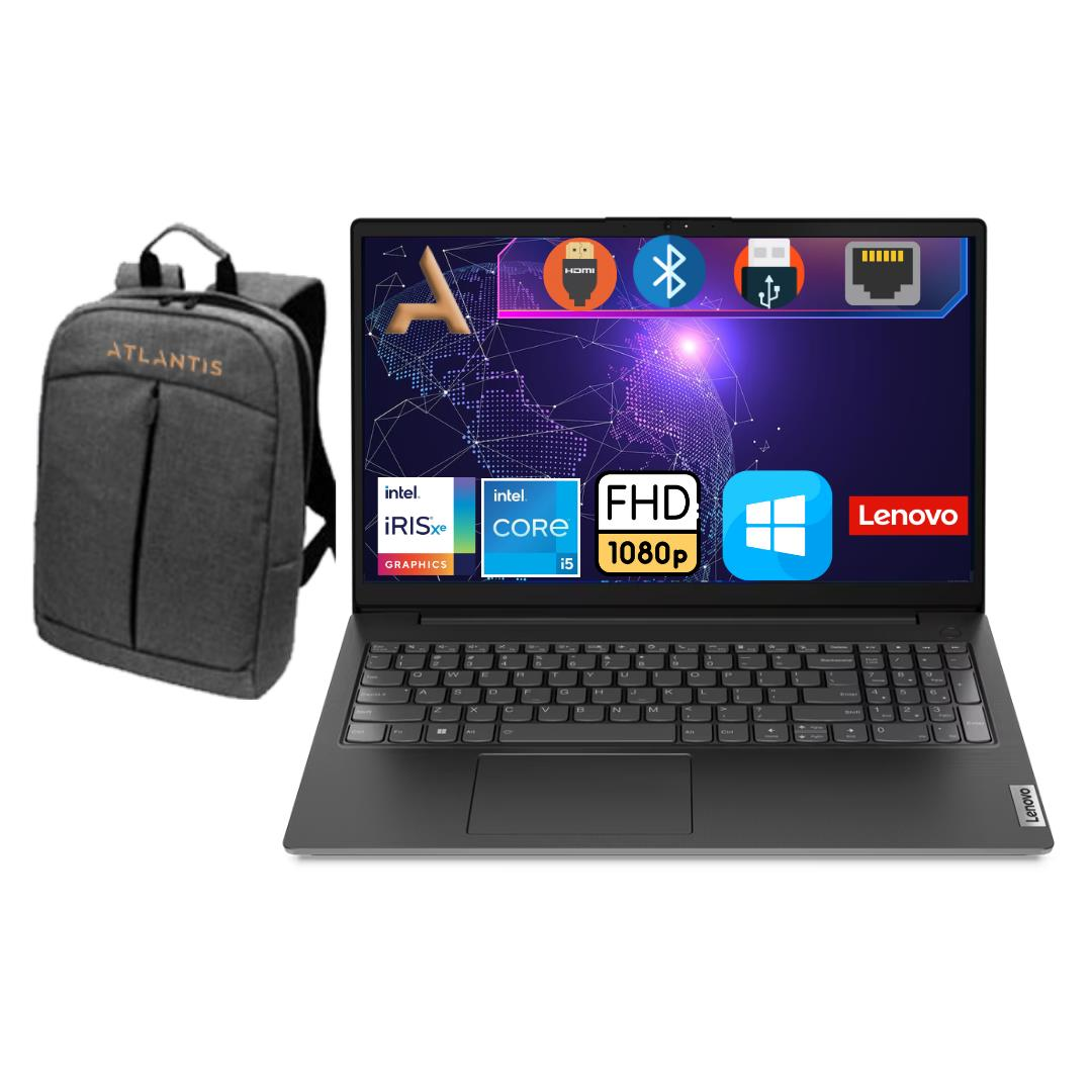 Lenovo V15 G3 I5-1235U 8GB 1TB SSD W11Pro 15.6'' FHD Notebook 82TT00A5TX0218+Çanta