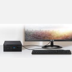 Asus Celeron Dc N4500 12GB 128 SSD + 500 GB HDD  O/B - HDMI - Com Port Mini Pc Fdos PN41-BBC029MC067