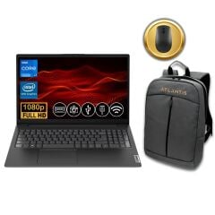 Lenovo V15  i7-13620H 24GB 512GB M.2 SSD 83A100QRTR ATL54  15.6'' W11Pro Notebook & Mouse+Çanta