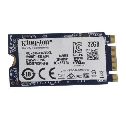 Kingston  SNS4180S3-32GG Hdd 32Gb M2 sata