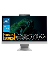Asus A3402WVAK-I38256W0D i3-1315U 8GB DDR5 256GB SSD 23.8'' Free Dos Beyaz  AIO Masaüstü Bilgisayar