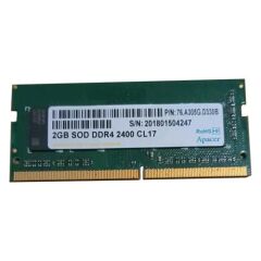 Apacer 2GB 2400MHz SODIMM DDR4  76.A305G.D330B ram