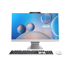 Asus i3-1315U 24GB DDR5 128GB M.2 SSD A3402WVAK-I38256W0D ATL10  23.8'' Beyaz Fdos All In One Bilgisayar