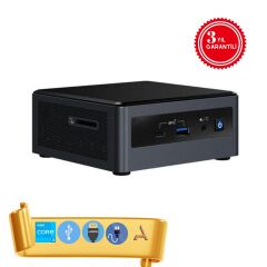 INTEL i3-10110U 8 GB 256 GB SDD 500 GB HDD BXNUC10I3FNHN22 FDOS HDMI Mini Masaüstü Bilgisayar