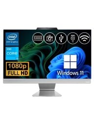Asus i3-1315U 32GB DDR5  2TB M.2 SSD A3402WVAK-I38256W0D ATL39  23.8'' W11Pro Beyaz All In One Bilgisayar