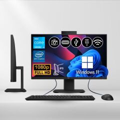 Asus V440VAK-I38256B0D ATL25 i3-1315U 8GB DDR5 2TB Nvme SSD 23.8'' IPS FHD W11Pro Siyah All In One Bilgisayar