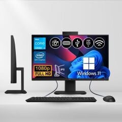 Asus V440VAK-I38256B0D ATL25 i3-1315U 8GB DDR5 2TB Nvme SSD 23.8'' IPS FHD W11Pro Siyah All In One Bilgisayar