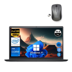 Dell Inspiron 3520 i7 1255U 8GB 128 GB M.2 SSD I35201013U ATL150 O/B 15.6'' Win11Pro Taşınabilir Bilgisayar+Mouse