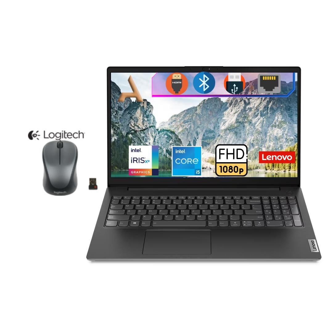 Lenovo V15 G3 I5-1235U 16GB 512GB SSD+500GB HDD FDos 15.6'' FHD Notebook 82TT00A5TX0263+Mouse