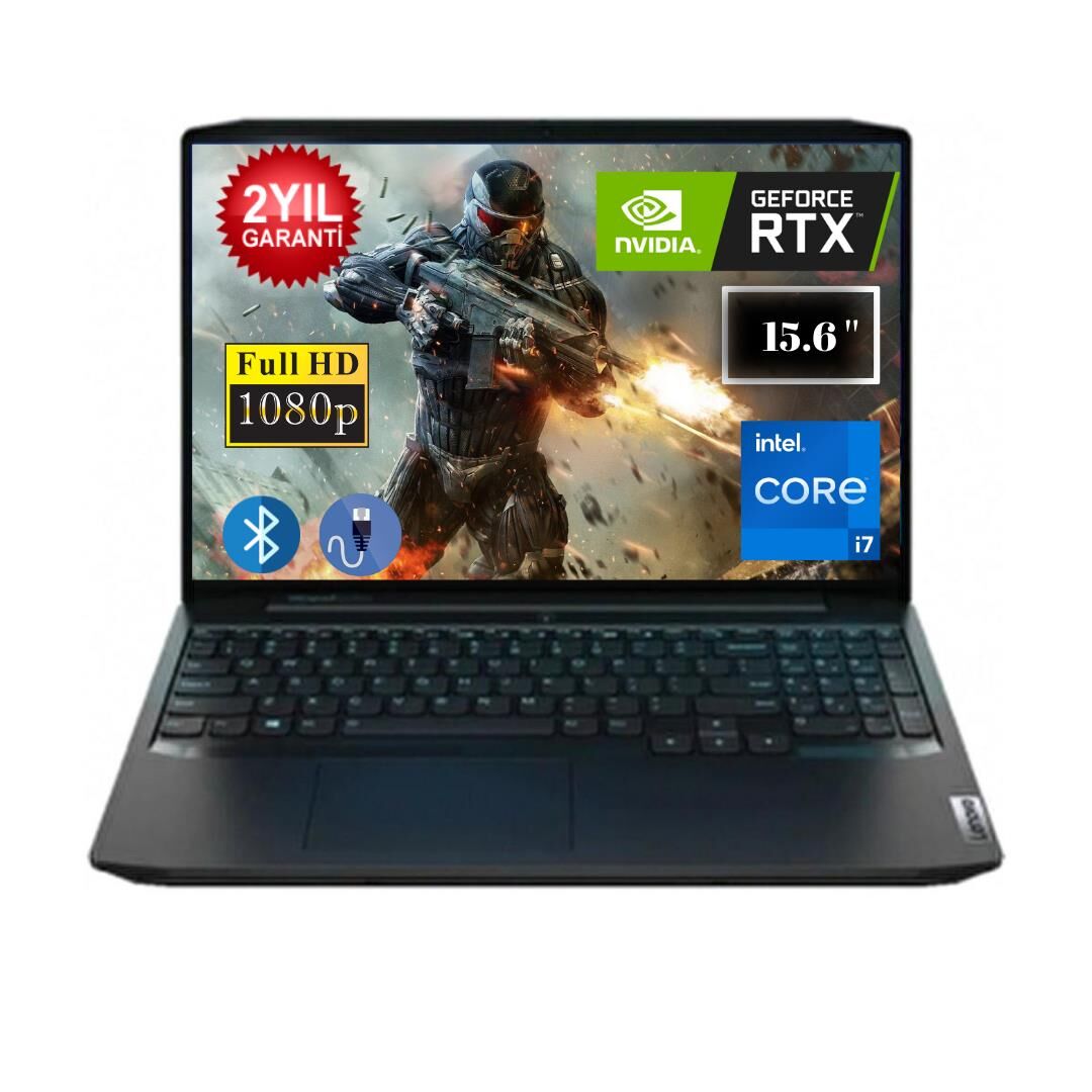 Lenovo Ideapad Gaming 3 I7-11370H 32GB 1 TB SDD4gb RTX3050 82K101J2TX0Z11 FDos 15.6'' HD Taşınabilir Bilgisayar