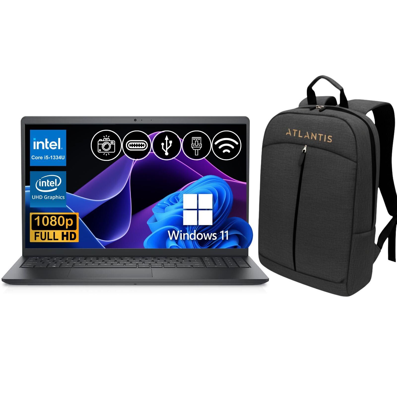 Dell Vostro 3530 i5-1334U 8GB 1TB SSD 15.6'' FHD Win11P N3409PVNB3530U ATL76 Notebook +Çanta Hediye