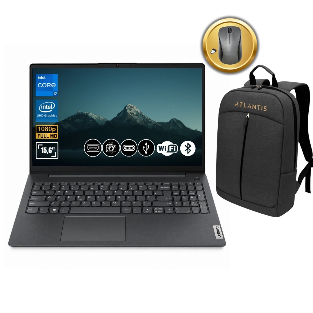 Lenovo V15 G4 IRU Intel Core i7-13620H 40GB 2TB SSD 15.6'' FDOS 83A100QMTR A83 Notebook+Çanta&Mouse