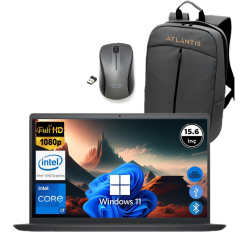 Dell Inspiron 3520 i7 1255U 8GB 128 GB M.2 SSD I35201013U ATL210 O/B 15.6'' Win11Pro Taşınabilir Bilgisayar+Çanta+Mouse