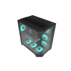 Aigo / DarkFlash FT418 Pro AT-750W 80+ Bronze Usb3.0 4×12CM Fan Siyah Atx Oyuncu Kasası