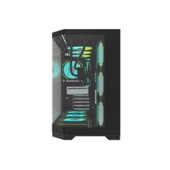 Aigo / DarkFlash FT418 Pro AT-750W 80+ Bronze Usb3.0 4×12CM Fan Siyah Atx Oyuncu Kasası