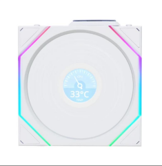 Lian Li UNI FAN TL WIRELESS LCD 1x140mm Beyaz Kasa Fanı